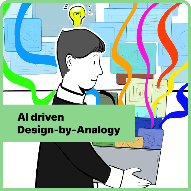 AI driven design-by-analogy